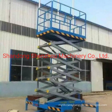 2021 New Stock 6m 8m 10m 12m 14m CE Approved Hydraulic Lifting Platform/Tracked Scissor Lift